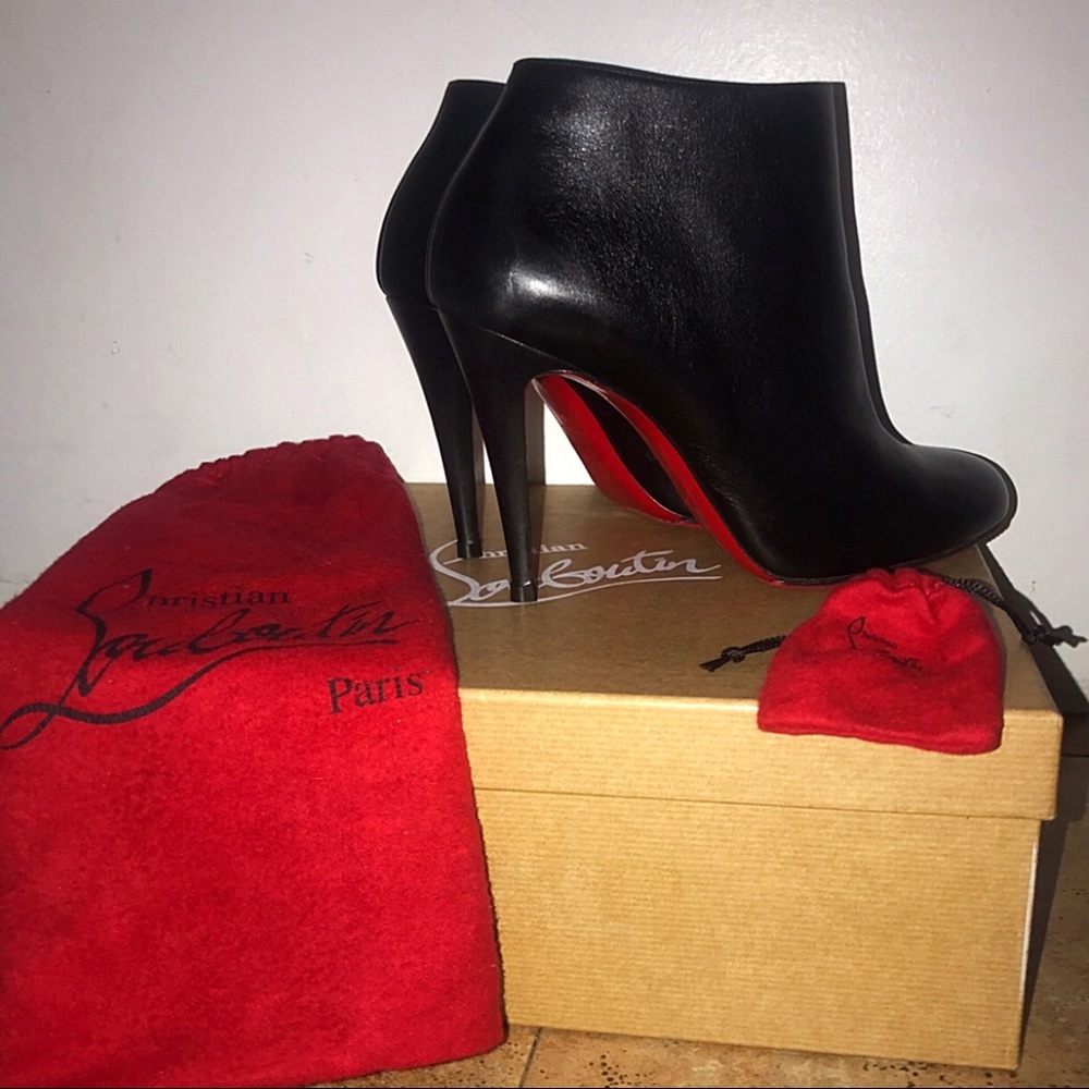 Christian Louboutin Belle Booties (Authentic)